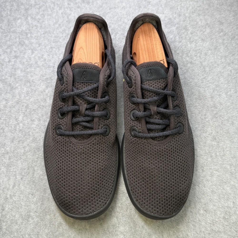 Allbirds Tree Runners Black Knit Sneakers Women’s Size 10‎